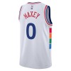 Maillot Basket Homme Philadelphia 76ers Tyrese Maxey 2024-25 Nike City Edition Blanc Swingman